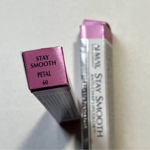 2x ALMAY Stay Smooth Anti-Chap Lipcolor with SPF 25 - Lip Protectant #60 PETAL - Picture 1 of 6